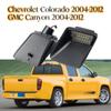 2pcs For Chevrolet Colorado GMC Canyon 2004-2012 White Led Trunk License Plate Lights Auto Parking Tag Lamps 20985454 20985455