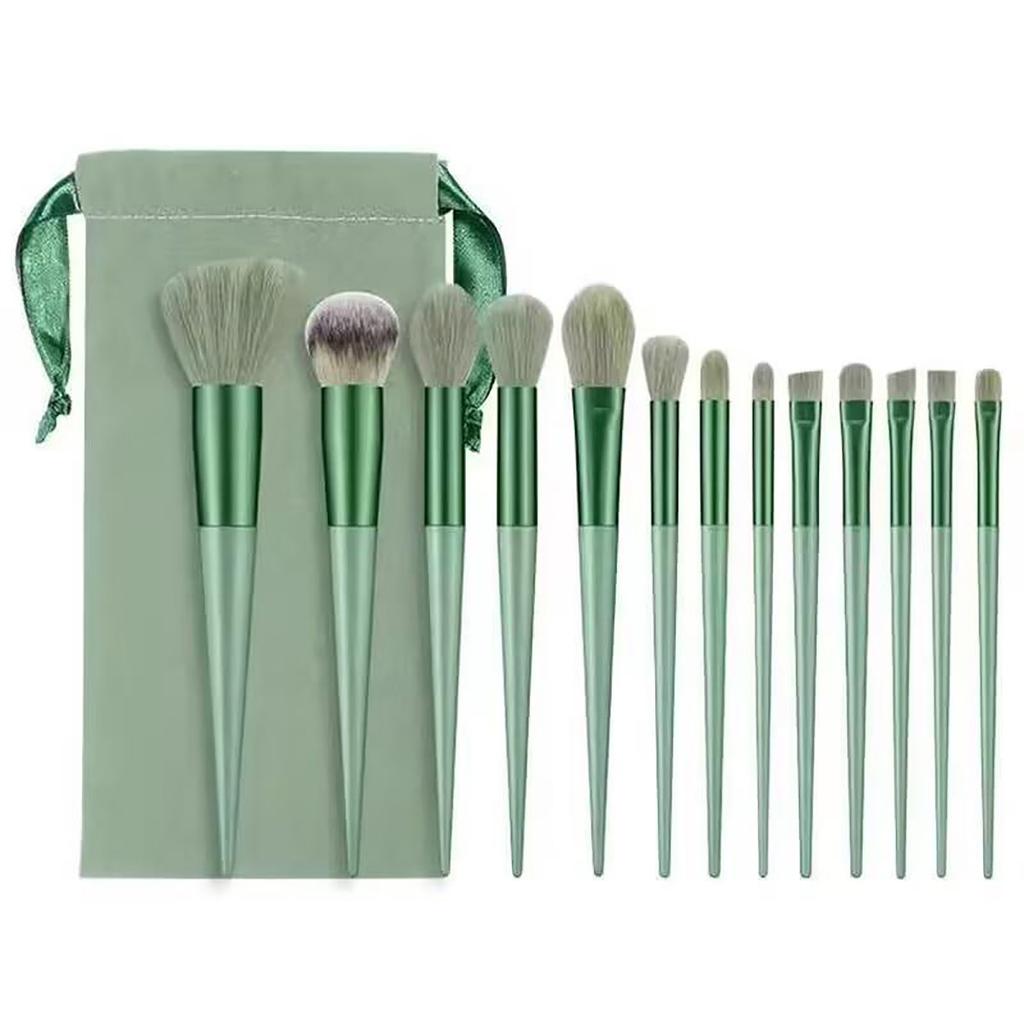 13Pcs makeup brush set, portable makeup brush, eyesadow brush, makeup super soft powder blush brush, makeup tool