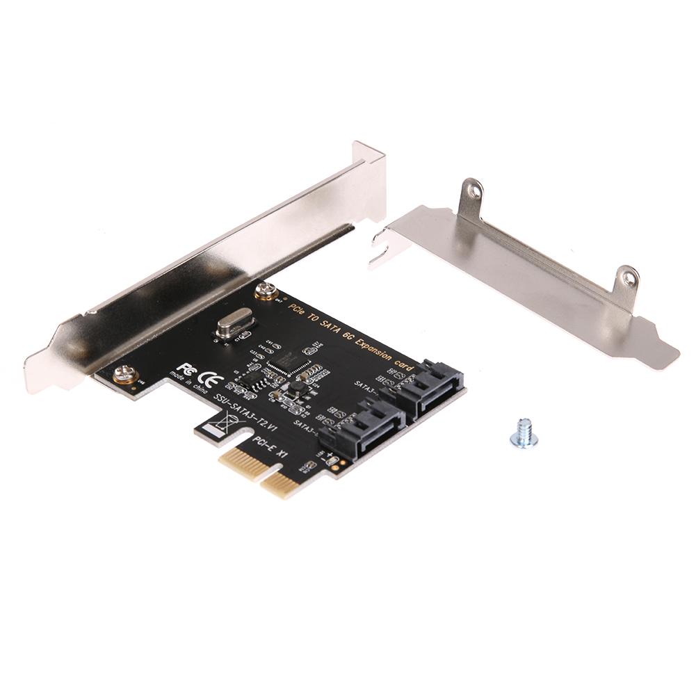 Адаптер PCI-E на SATA 3.0 6 Гбит/с Карта-контроллер PCI Express SATA 3.0 для Windows (р) XP/Server2003/Vista/7/8