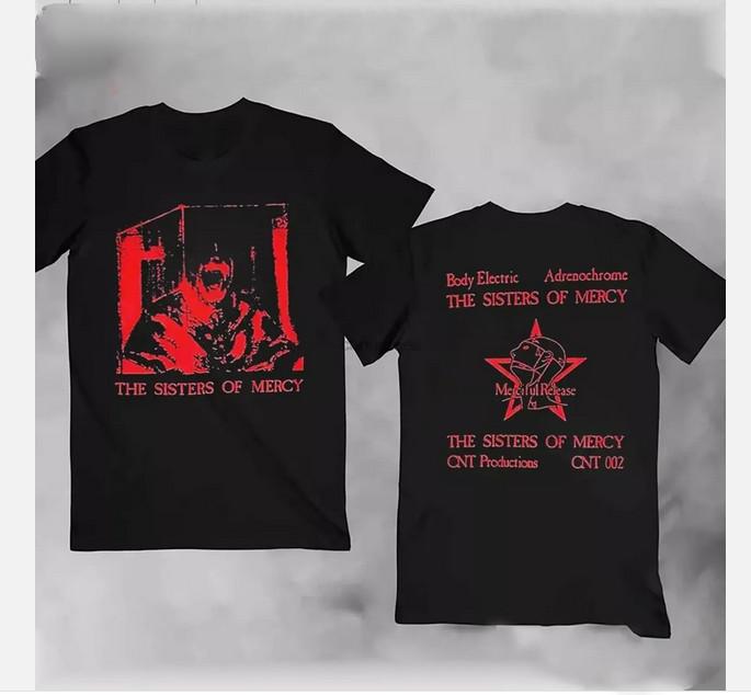 Новый The Sisters Of Mercy Body Electric Подарок для фанатов Унисекс Футболка S-5XL