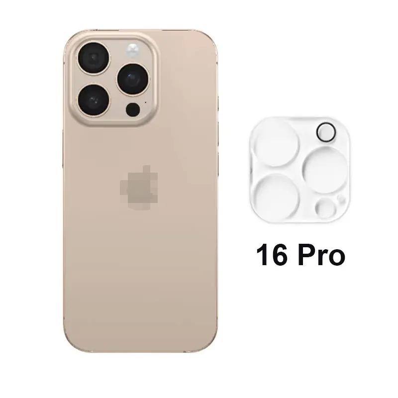 4 шт. Защитное стекло для объектива камеры для iPhone 17 Pro Max, Защитное стекло для объектива для iPhone Air 17 16 15 14 Pro Max Plus, Закаленное стекло