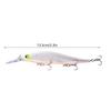 with 3 Treble Hooks Minnow Lure with 3D Eyes Jerkbait Fishing Lure  For Bass Fishing