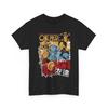 One Piece Луффи Эйс Сабо Братья Футболка из Чистого Хлопка Мужская и Женская Аниме Стиль Модная Удобная Повседневная Футболка с Коротким Рукавом