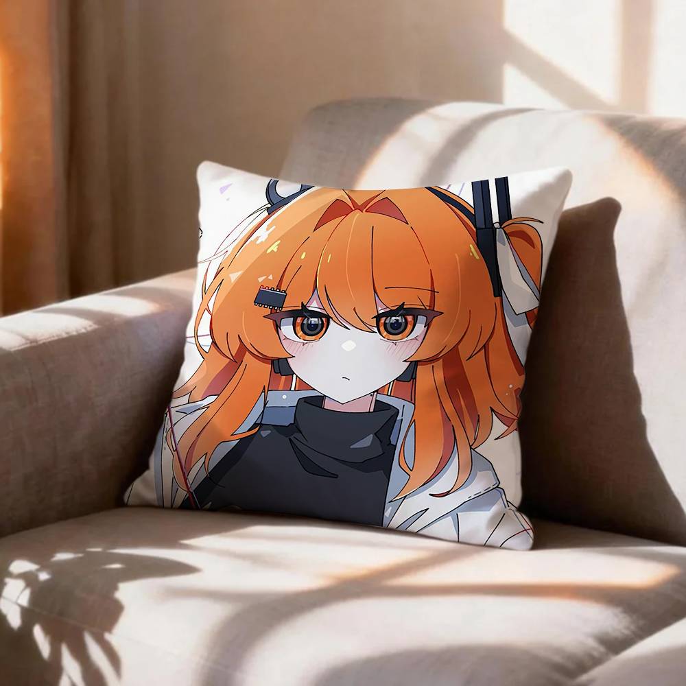 VN DDDLC Girl YYuri Pillow Case Pattern Printed Pillowcase For Living Room Sofa Cushion Cover