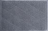 Шланг для воды Т-образный вход Свет 88 x 114 см Kleen-Tex (ромб) Влагоотводящий, быстросохнущий коврик, серый,