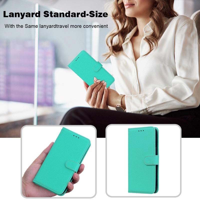 Кожаный кошелек-книжка для For iPhone 17 Pro Max 17 Air 17e Мягкая задняя крышка с держателем для карт