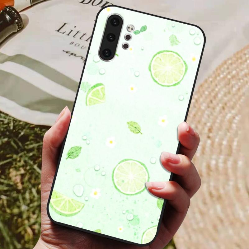 Чехол для Samsung Note 10 Plus Силиконовая задняя крышка для Samsung Galaxy Note 10 Plus Note10 Pro Чехол Note 10 + Защитные Fundas
