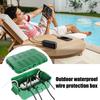 Extra Large Outdoor Electrical Box Weather Resistant IP54 Waterproof Multipurpose Extension Cord