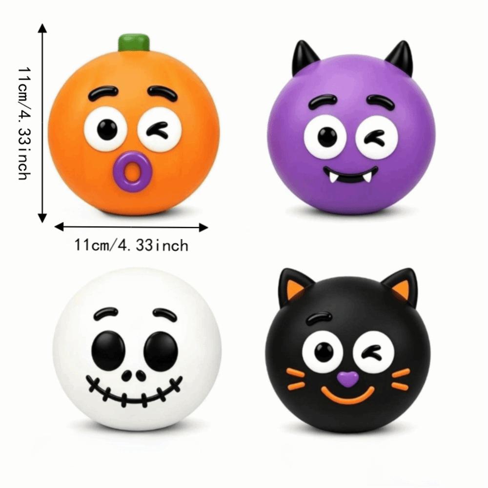 Slow Rebound Halloween Squeeze Toy Dog Face Swap Slow Rebound Toy Halloween Squishy Toy Daily Use