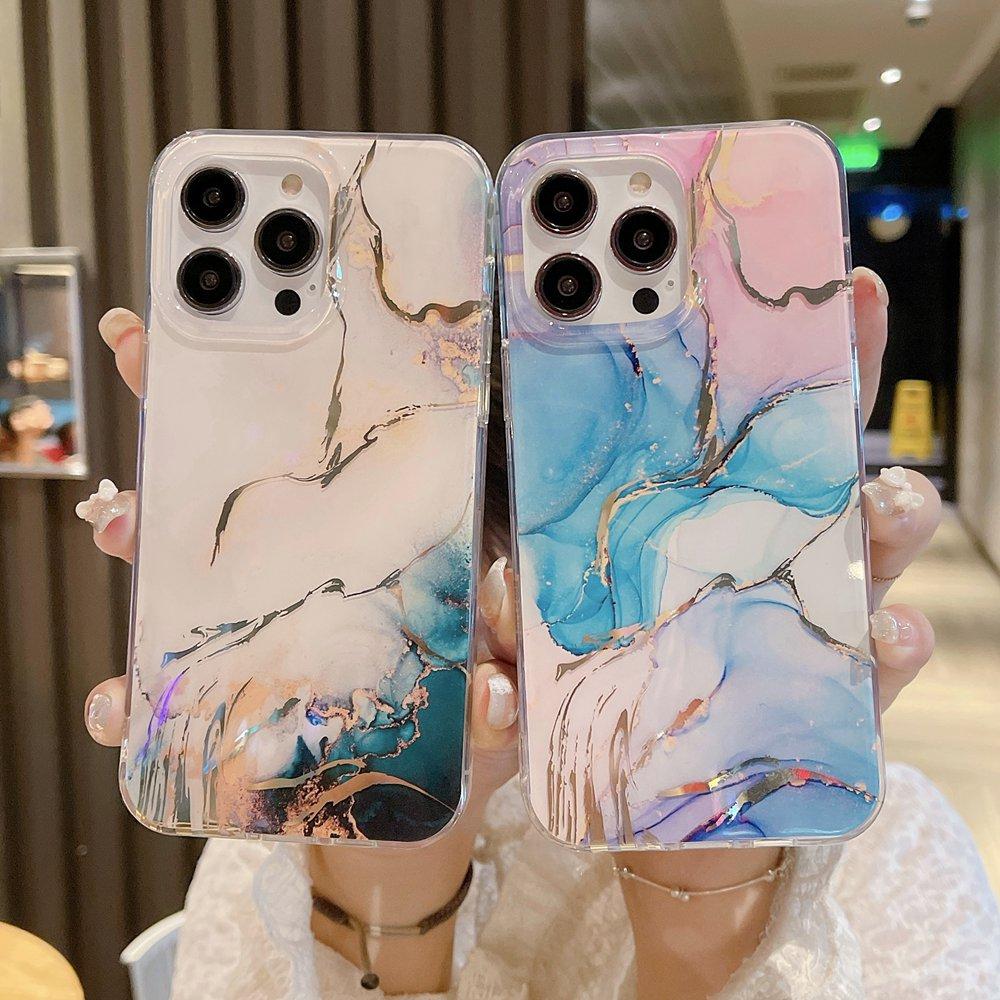 Чехол для телефона с цветной глазурью и зернистым рисунком для Iphone 14 12 11 13 Pro Max, противоударная задняя крышка