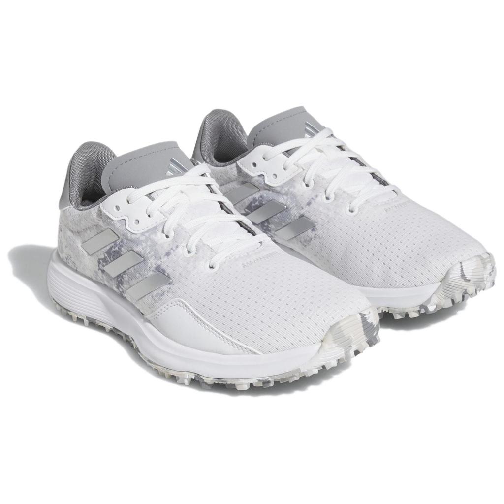 adidas S2G SL 23 Нескользящие Устойчивые к истиранию Низкие Детские Тренировочные Кроссовки Бело-Серые Подростки GV9442