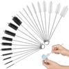 10 шт./компл. щетка для чистки соломинок с длинной ручкой, экологически чистые щетки для чистки соломинок для питья