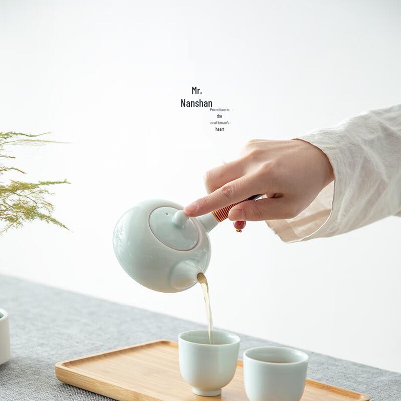 Керамический чайник для кунг-фу с боковой ручкой NanshanXiansheng