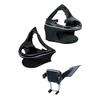 Tsuchiya Yac 80 Series Noah/Voxy Air Conditioner Drink Holder Set with Smartphone Holder Black 160mm