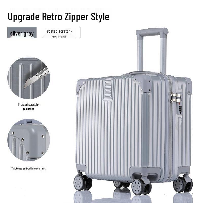 Многофункциональный 18-дюймовый чемодан для ручной клади для девочки с замком TSA и 20-дюймовым отделением для хранения