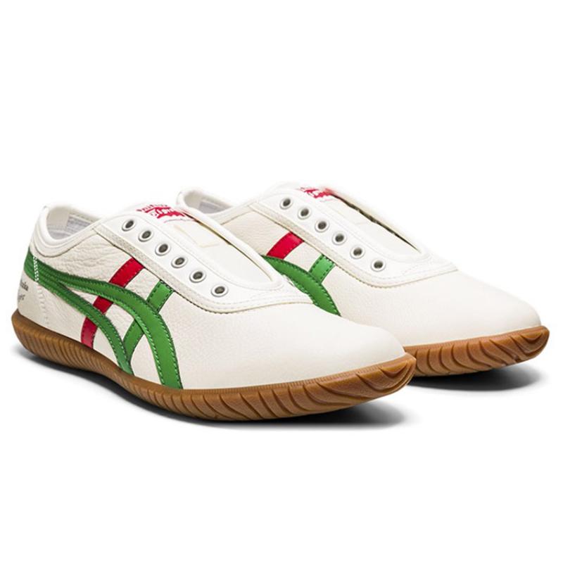 ONITSUKA TIGER Tsunahiki Слипоны Бежево-зеленые Кроссовки 1183B452-102