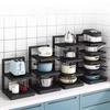 Pot Rack Storage Rack Kitchen Rack Under the Sink Cabinet Multi-layer Adjustable Shelf Countertop Dedicated To Pot Rack