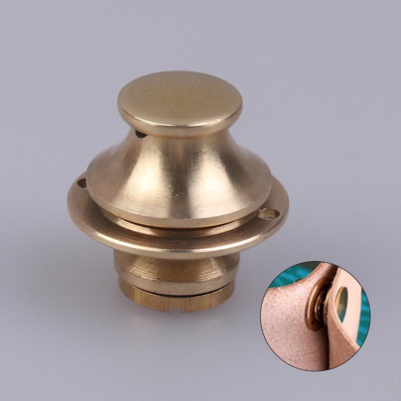 Латунный врезной зажим пряжки замок кошелек фурнитура прочная фурнитура для застежки сумки для рукоделия замок для кожаной сумки