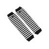 Arm Cover Fingerless Long Glove Striped Cool Stretch Gloves Women Girls Elbow Mitten  Winter Season