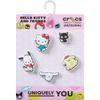 Набор из 5 Jibbitz Друзья Hello Kitty