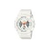G SHOCK СПОРТИВНЫЙ ЦВЕТНОЙ АКЦЕНТ GMA S120SA Кварцевые Часы Женские Часы Белый Циферблат GMA-S120SA-7A1PR