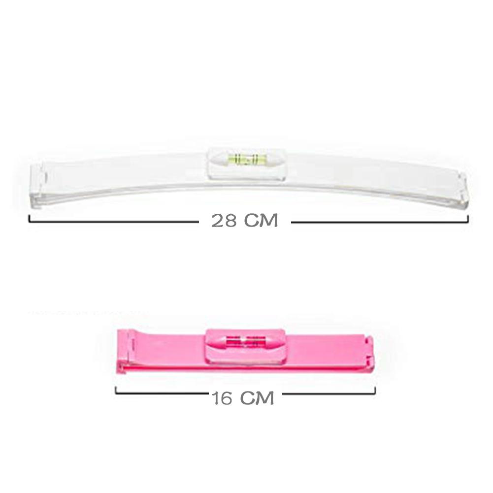 Набор из 2 шт. Модный DIY Профессиональный парикмахерский инструмент Аксессуары Зажим для стрижки челки Расческа Инструмент для укладки и подравнивания