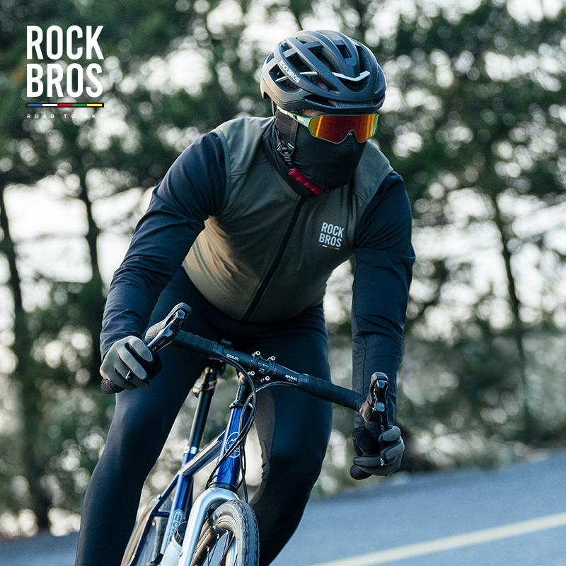 ROCKBROS СЕРИЯ ROAD to SKY Жилет для бега и велоспорта Сохраняющий тепло Женский Мужской Ветровка Марафон Велоспорт Осенний Ветрозащитный Терможилет