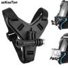 Motorcycle Helmet Chin Strap Mount For GoPro Hero 12 11 10 9 8 Insta 360 X3 GO 3 Xiaomi Yi SJCAM DJI Action 3 4 Accessories
