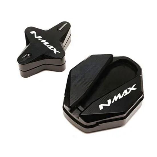Soporte Lateral CNC Para Motocicleta, Almohadilla De Extensión Y Soporte Auxiliar NMAX155, Para YAMAHA NMAX 155, 125, NMAX125, , , 2022