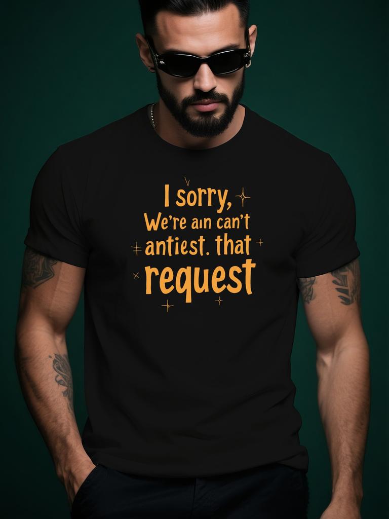 Summer Casual Short-Sleeve Tshirt with a Crew Neck And Gr...