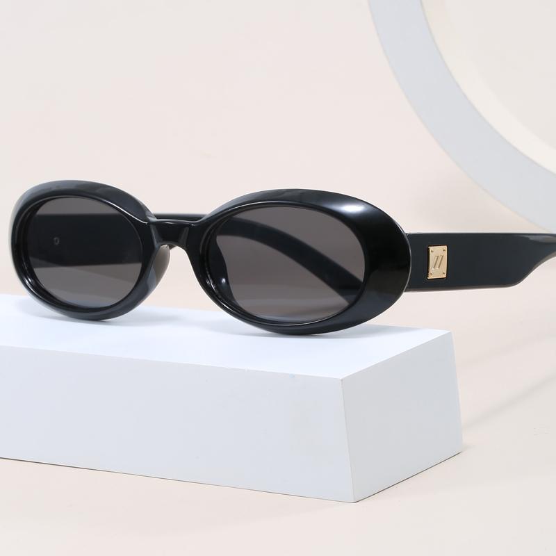 3Pcs Pack Retro Oval Sunglasses Women Classics Black Shades Uv400 Men Punk Brand Sun Glasses Outdoor Cycling Goggles Unisex