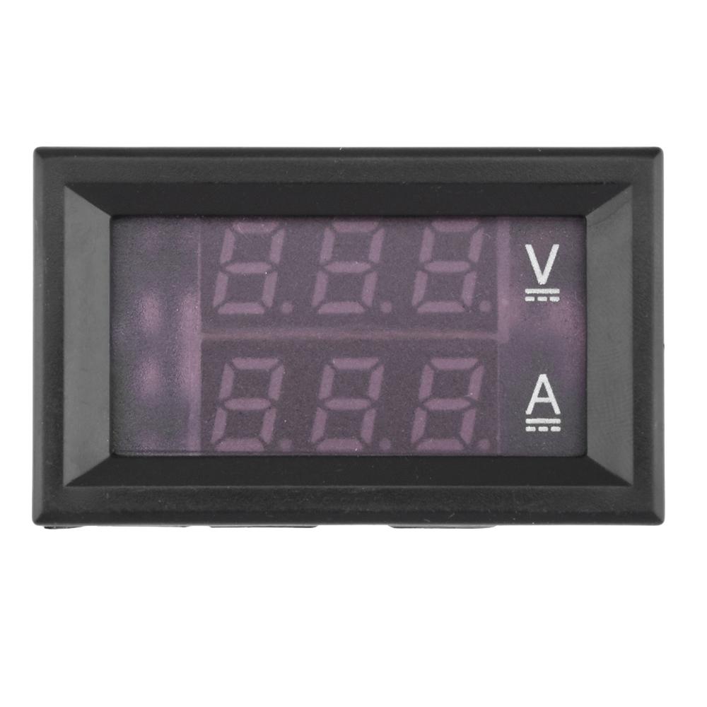 DC7V~100V 20A 50A Voltage Ammeter LED Digital Display High Precision Voltmeter Real Time Monitoring Electrical Instruments