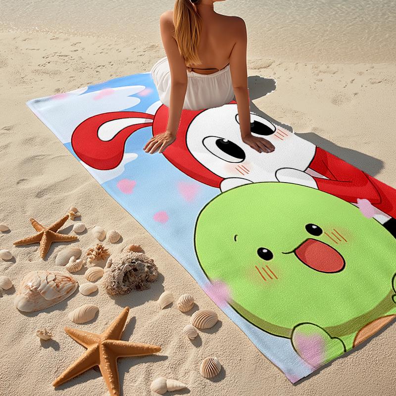 Jj Mikey Maizen Fashion Beach Towel: Ideal for Summer Adventures Soft, absorbent and quick drying suitable for swimming and bathing