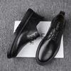 Men's casual leather shoes High quality retro style Outdoor leisure street Office or work Hot selling adult luxury shoes