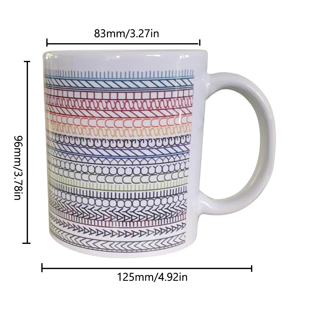 Ceramic Coffee Mug Kitchen Hidden Message Coffee Cups Microwave-Safe Drinkware Funny Message Coffee Mug Coffee Lover Cup Gift