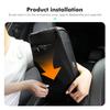 Car Armrest Box Height Increasing Pad Protective Cover For KIA Stinger Optima Cerato Soul Venga Forte Spectra Sedona BU9