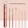 Multifunctional Ear Cleaner Earpick Earwax Removal Ear Care Tool Spiral Ear Pick Set Ear Spoon