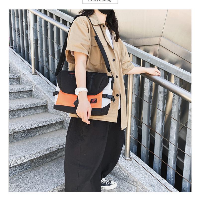 Спортивная мужская сумка-мессенджер большой вместимости на одно плечо из ткани Оксфорд в стиле ретро, ​​сумка-мессенджер для отдыха, деловая сумка-мессенджер