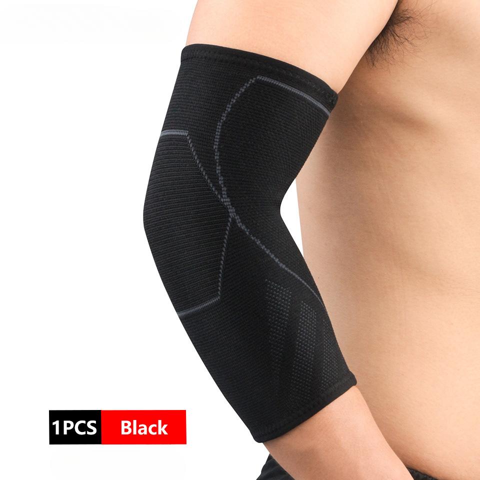 1 шт. дышащие компрессионные налокотники эластичные накладки для мужчин и женщин баскетбол волейбол фитнес протекторы рукава руки
