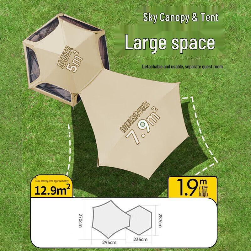 Explorer Camping Tarp & Tent Set