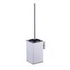 WUTO 304 Stainless Steel Square Wall-Mounted Toilet Brush Holder