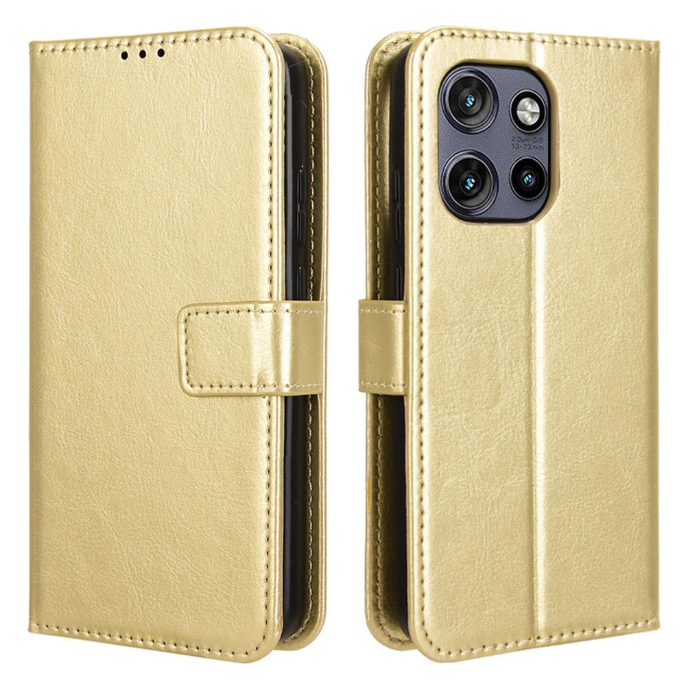 For Motorola Edge 60 Neo 5G/Thinkphone 25 5G/Edge 50 Neo 5G/Moto S50 5G Case Crazy Horse Texture PU Leather Phone Wallet Cover