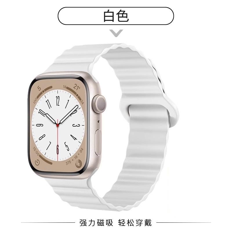 Подходит для Apple S11 watch iwatch1 ремешок applewatch1 магнитное крепление S11 силиконовый S1 осень и зима Ultra1