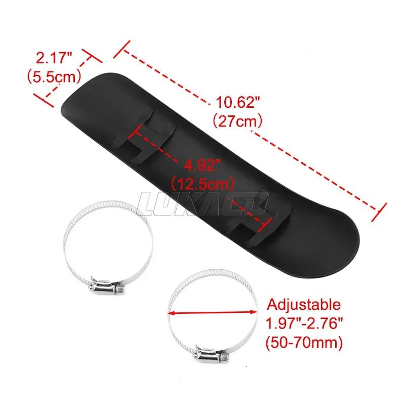 For Harley Honda Yamaha Custom Universal Motorcycle Exhaust Pipe Heat Shield Cover Muffler Protector Guard Motocross Accessories