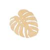 Nordic Wooden Monstera Leaf Wall Ornament Kids Room Bedroom Home Decoration