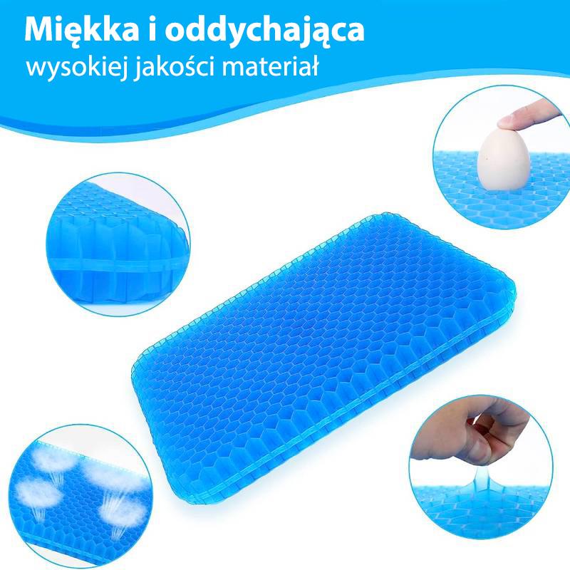Comfy Gel Chair Cushion With Cover