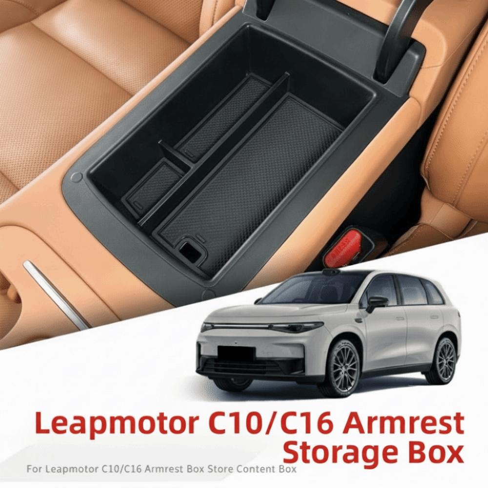 Non-Slip Center Console Tray Fits 2024-2026 Models Car Organizer Case Auto Interior Use