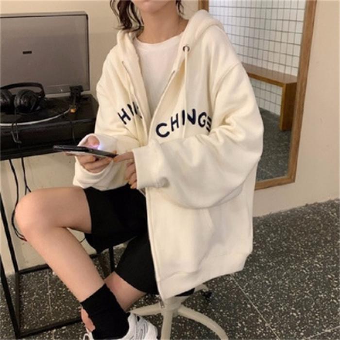 Women Long Sleeve Hooded O Neck Loose Pullovers Female Tops Solid Color Sweatshirts