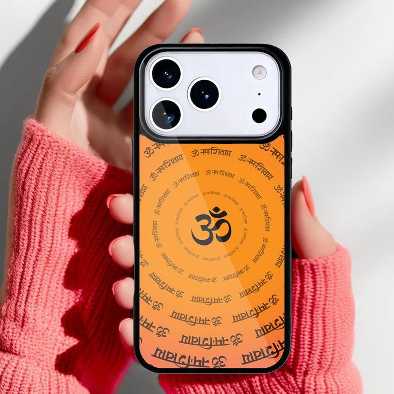 Цветной чехол для телефона Yoga Om Mandala для iPhone 17 Air 16e 15 14 13 Pro Max Задняя крышка для 12 11 Pro Coque