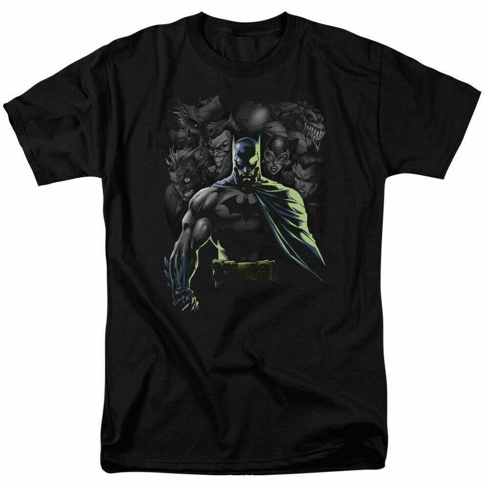 26 Batman Villains Unleashed T Shirt Licensed Comic Book Tee Black Unisex T-Shirt